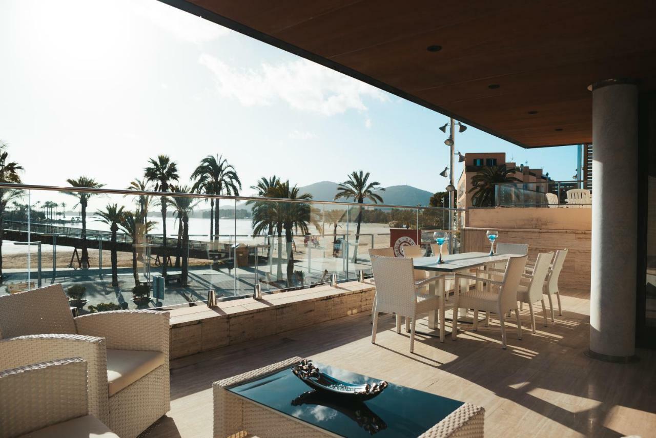 Grand Terrace Apartment In Puerto De Alcudia Luaran gambar