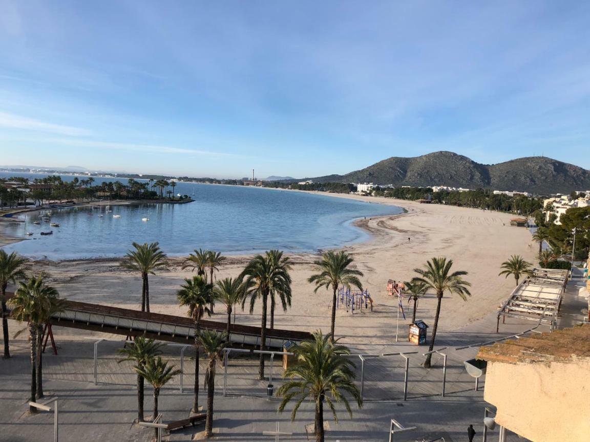 Grand Terrace Apartment In Puerto De Alcudia Luaran gambar